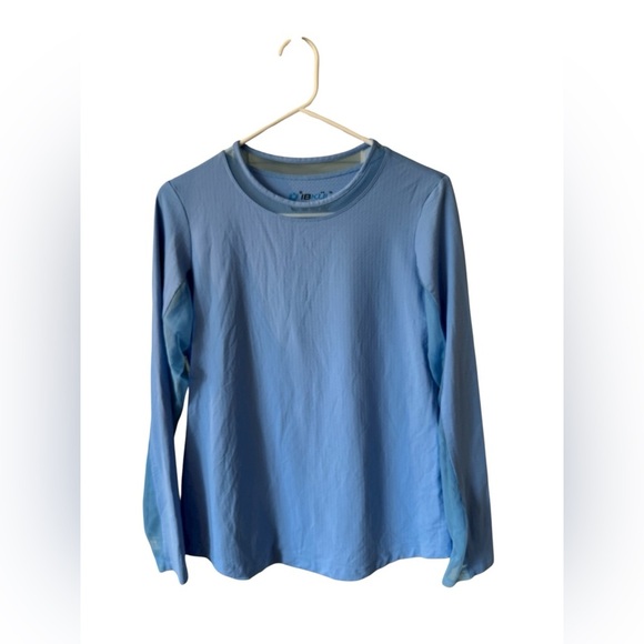 IBKÜL Womens Long Sleeve Set of 2 Pink and Blue Cooling Shirt UPF 50+ - Picture 7 of 16